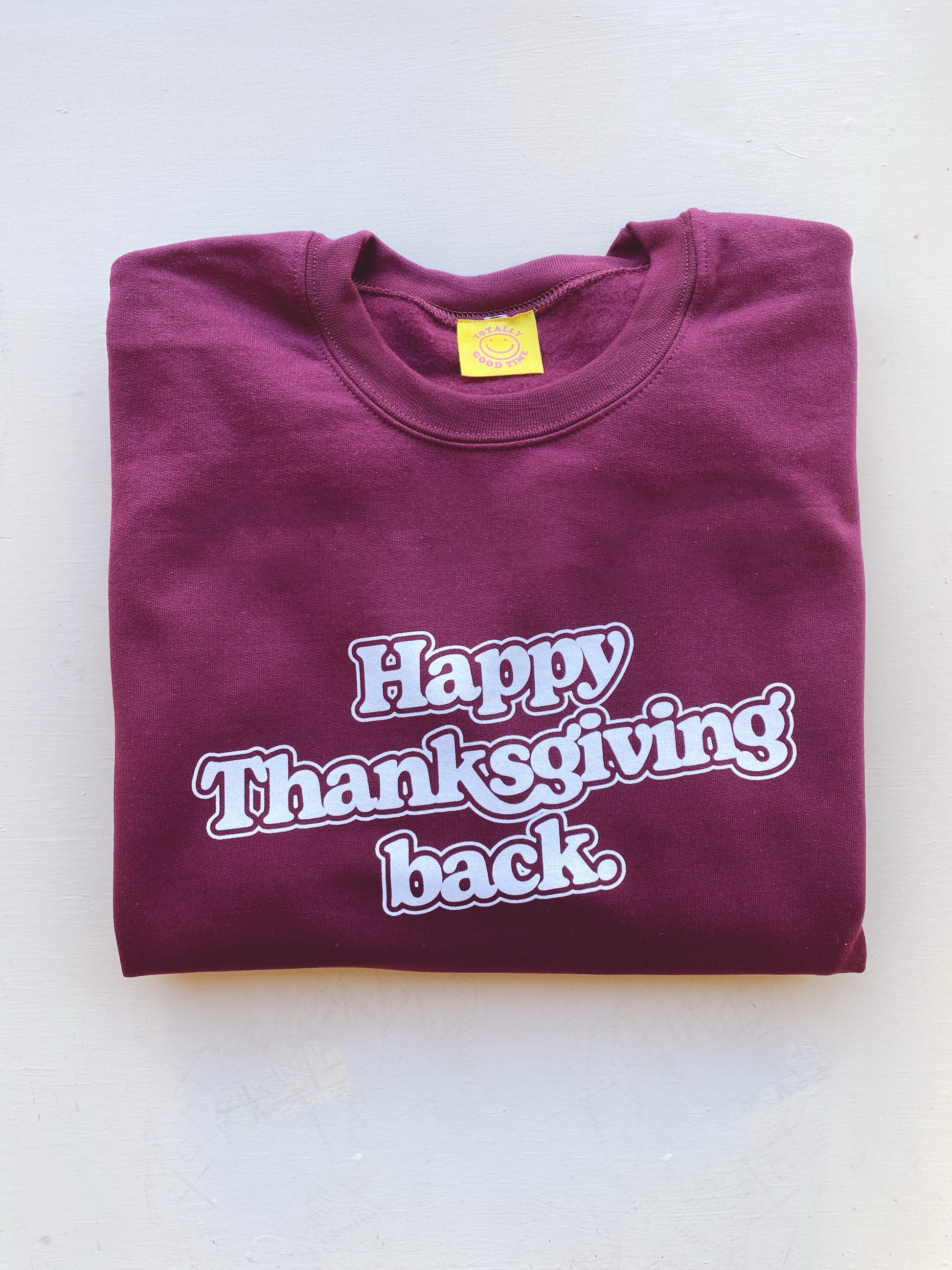 You've Got Mail Happy Thanksgiving Back Sweatshirt