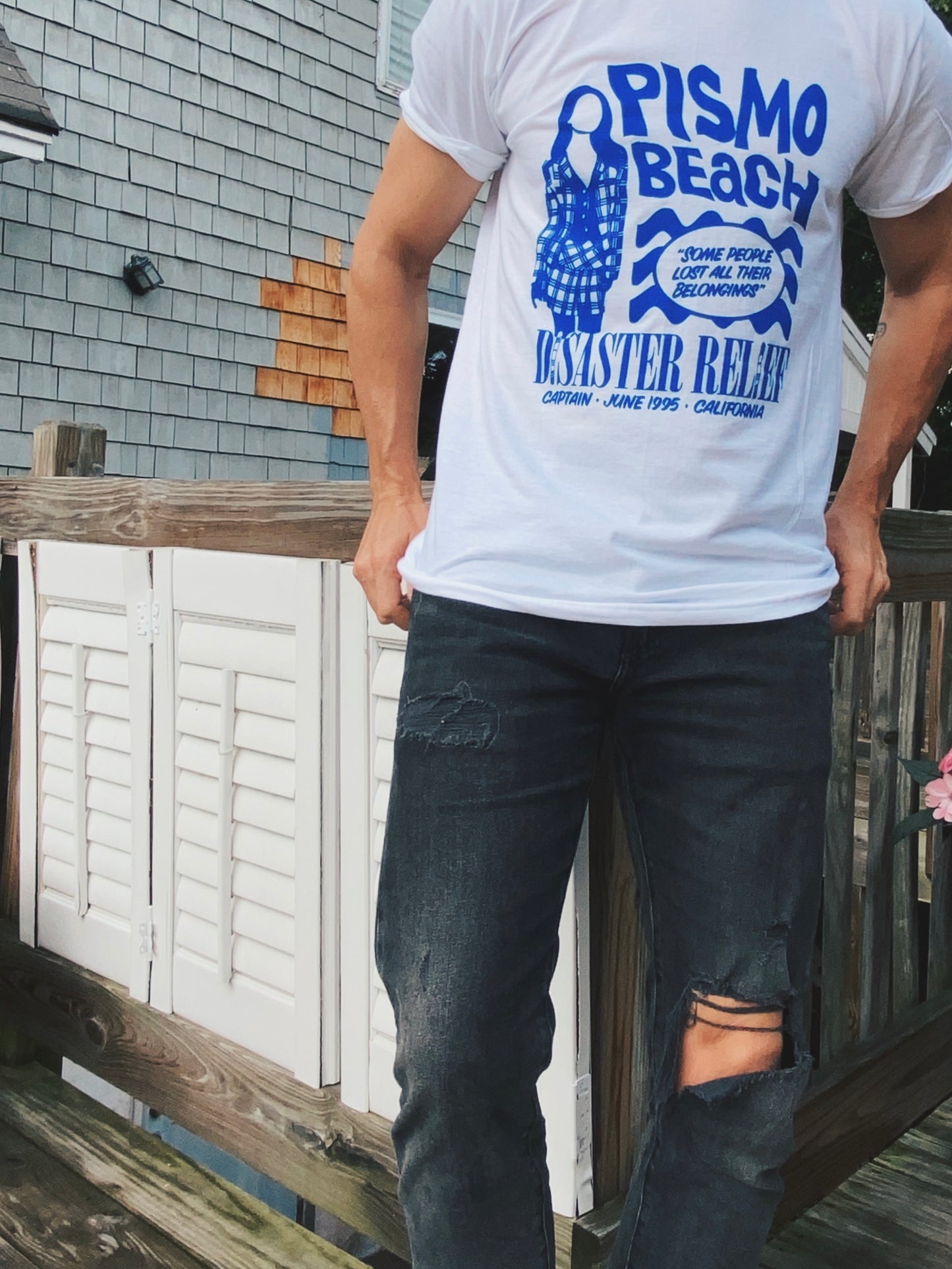 Pismo Beach Disaster Relief Tee