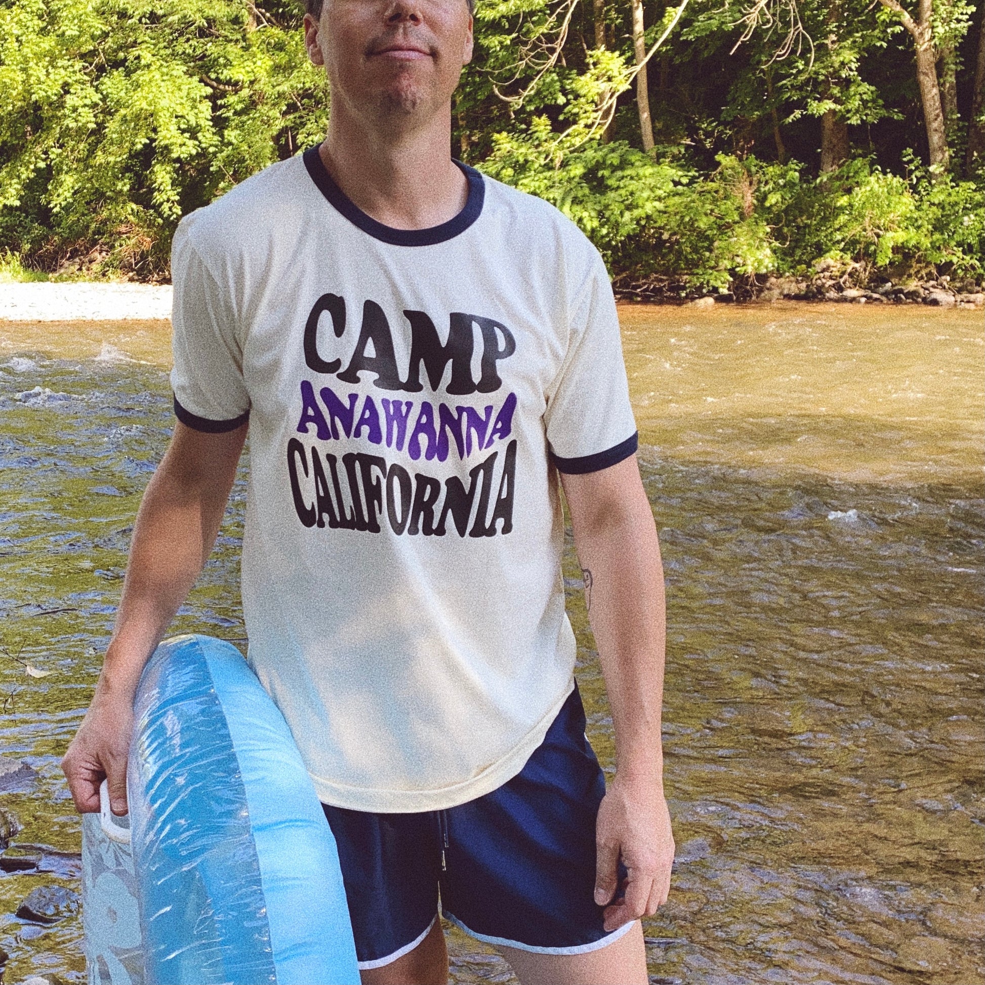 Salute Your Shorts Camp Anawanna Ringer Tee - Totally Good Time