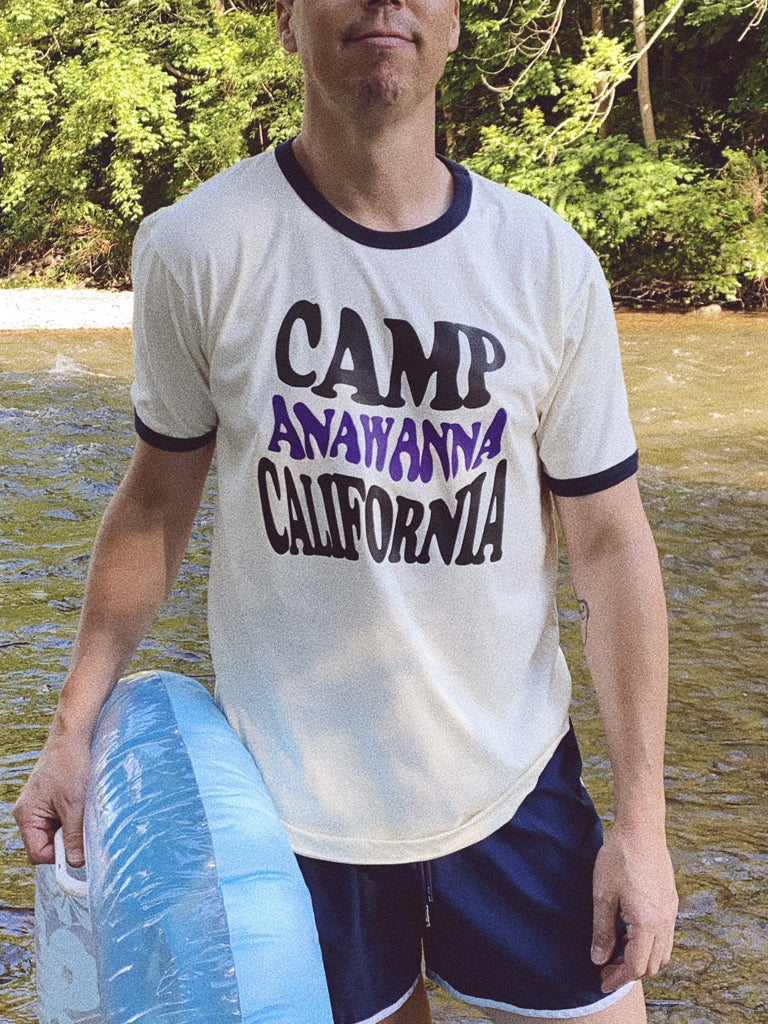 Salute Your Shorts Camp Anawanna Ringer Tee - Totally Good Time