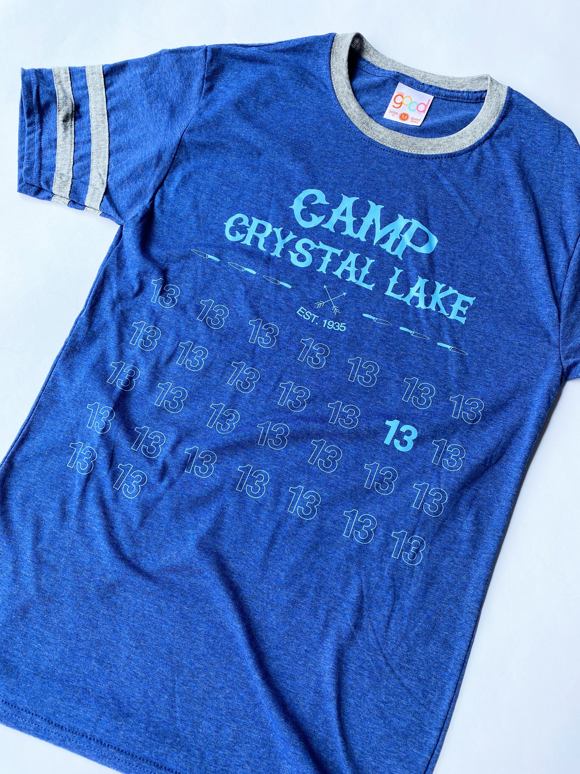 Friday the 13th Camp Crystal Lake Camp Tee