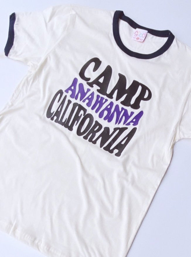 Salute Your Shorts Camp Anawanna Ringer Tee - Totally Good Time