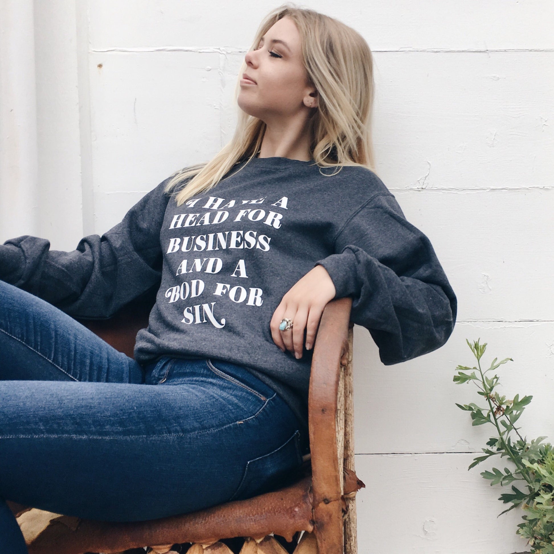 Working Girl Sweatshirt - Totally Good Time